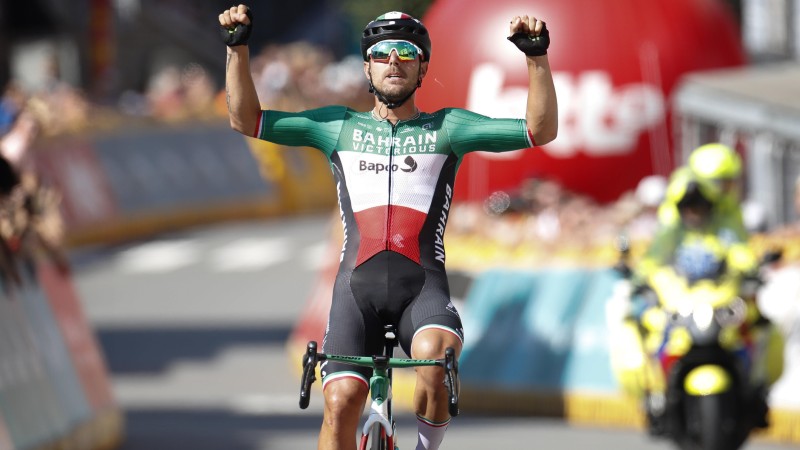 Sonny Colbrelli soleert naar straffe dubbelslag in Houffalize